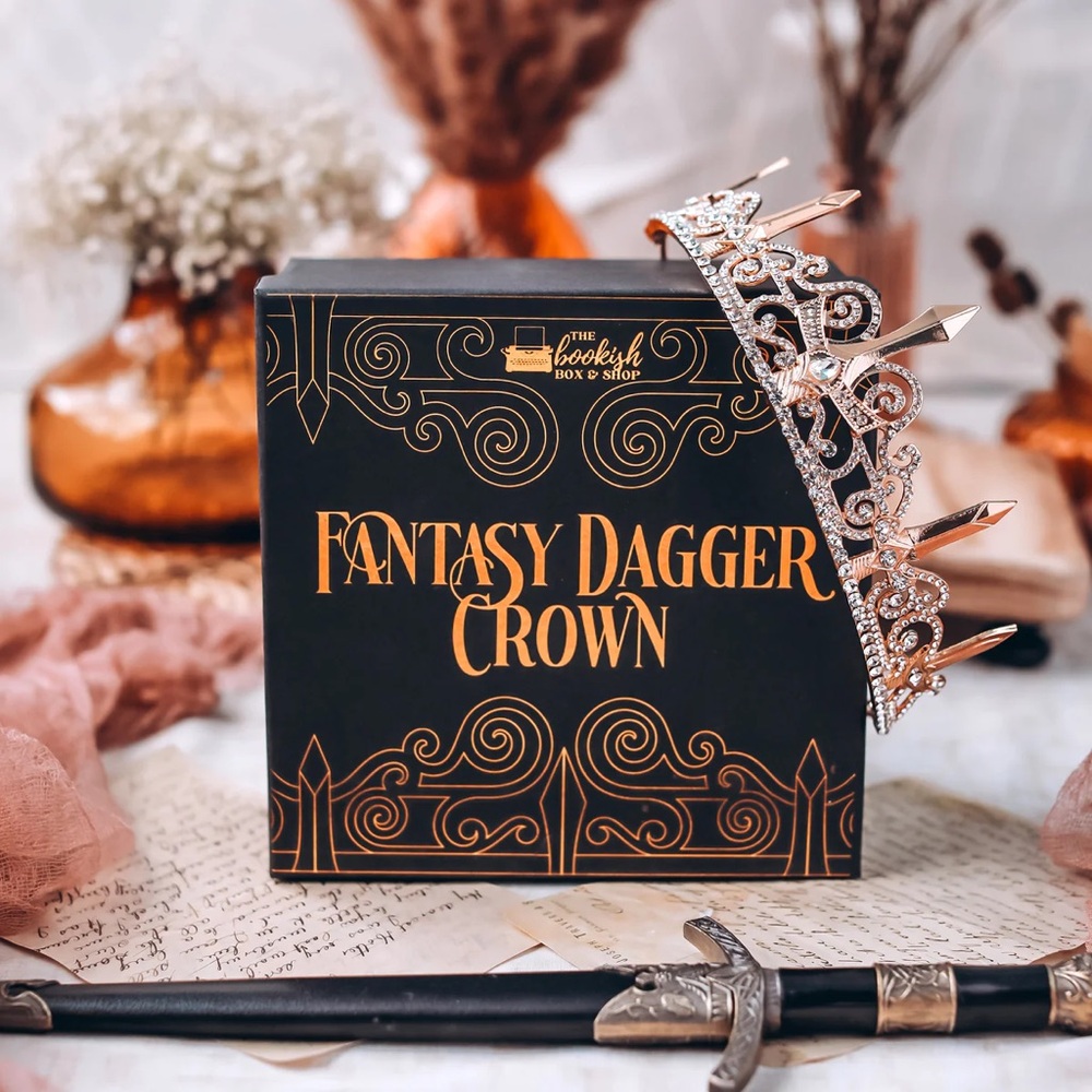 The Bookish Box Fantasy Dagger Crown